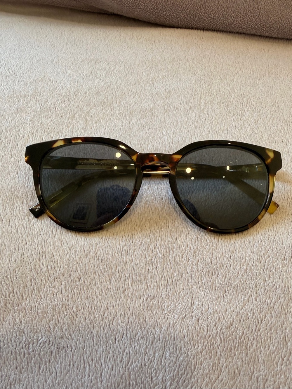 Warby Parker Tortoiseshell Round Sunglasses